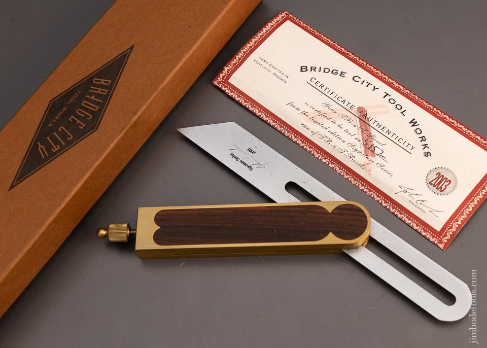 BRIDGE CITY TOOLS TB-6 T Bevel Mint in Box - 100017