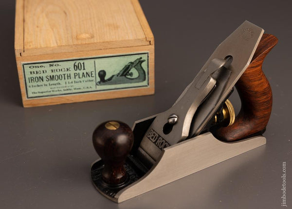 BEDROCK No. 601 Smooth Plane by SUPERIOR TOOL WORKS Rare Mint in Box - 100021