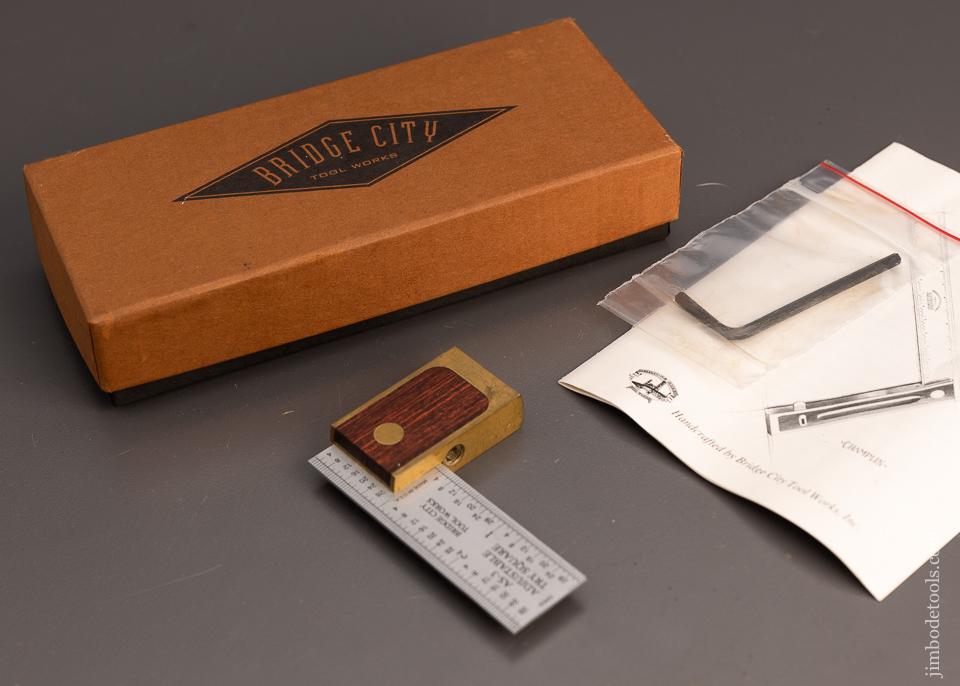 BRIDGE CITY TOOLS AS-3 Adjustable Angle Square Mint in Box - 100035