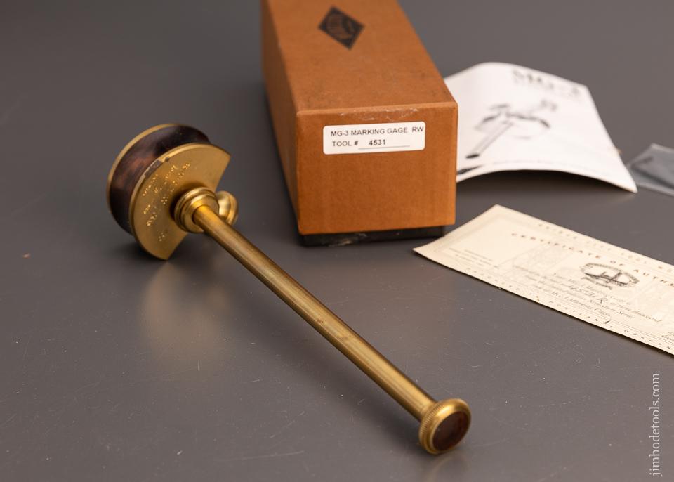 BRIDGE CITY TOOL WORKS MG-3 Rosewood Marking Gauge Mint in Box - 100040