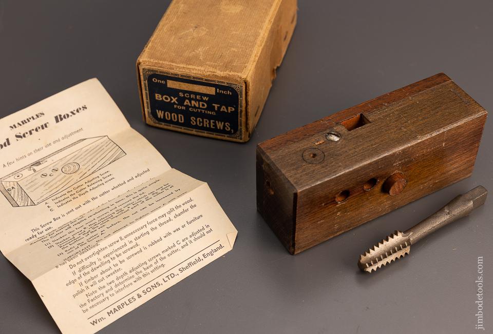 MARPLES Screw Box and tap Mint in Box 5/8” - 100061