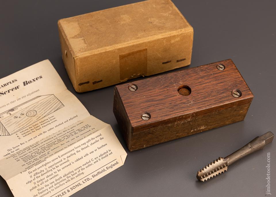 MARPLES Screw Box and tap Mint in Box 5/8” - 100061