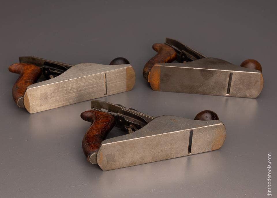 3 STANLEY No. 2 Smooth Planes - 100097