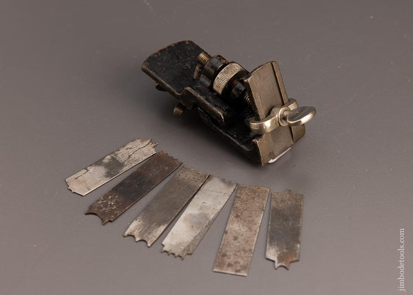 Beading Attachment for STANLEY No. 72 1/2 Chamfer Plane with 6 Cutters - 100131