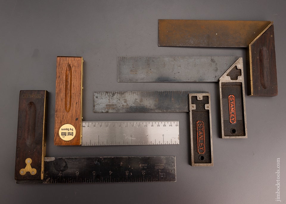 Collection of 5 Try Squares - 101190