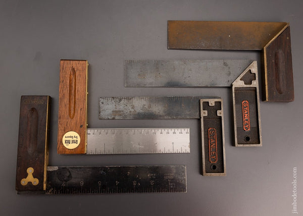 Collection of 5 Try Squares - 101190