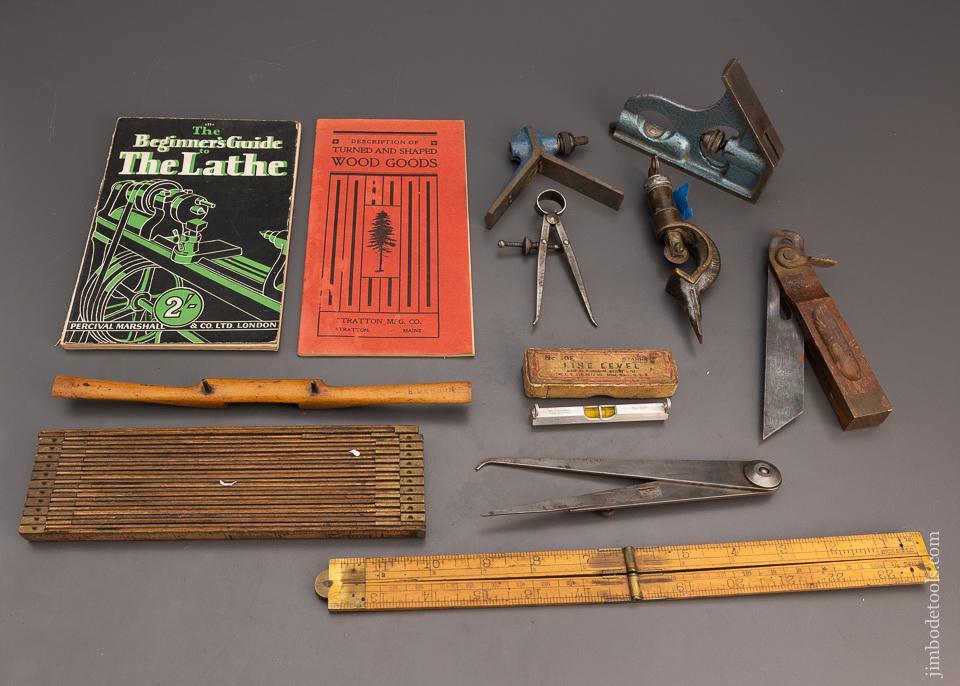 Lot of 10 Good Tools & 2 Books - 100210