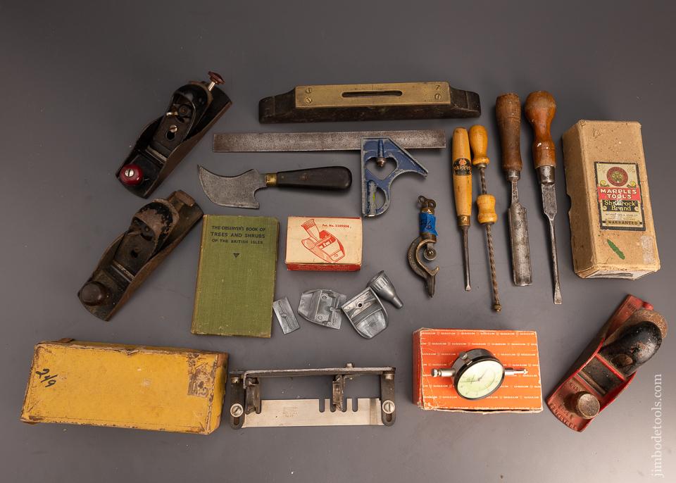 Lot of 14 Good Tools & a Book - 100212