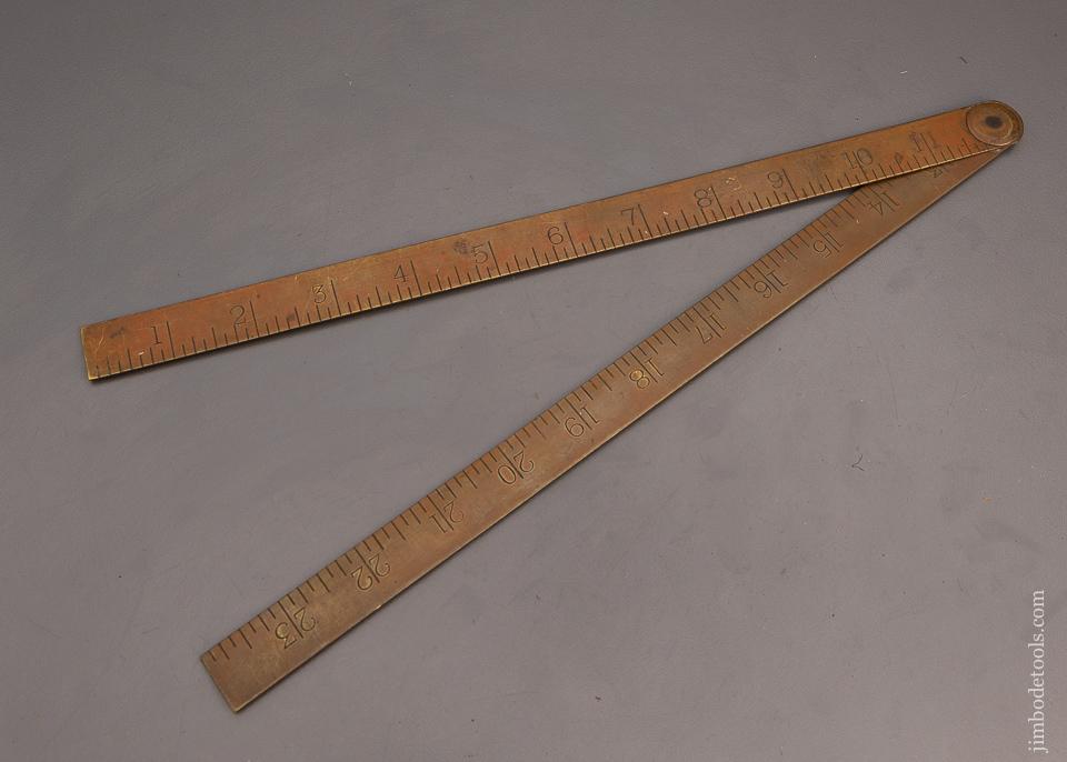 2 Foot Brass Blacksmith’s Rule - 100238