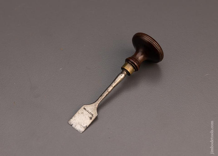 Fancy Rosewood Handled Buttonhole Chisel Signed KOOYSTRA - EXCELSIOR 100296