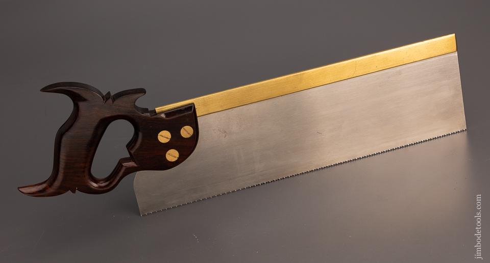 Delicious Rosewood Handle Brass Back Tenon Saw - 100334