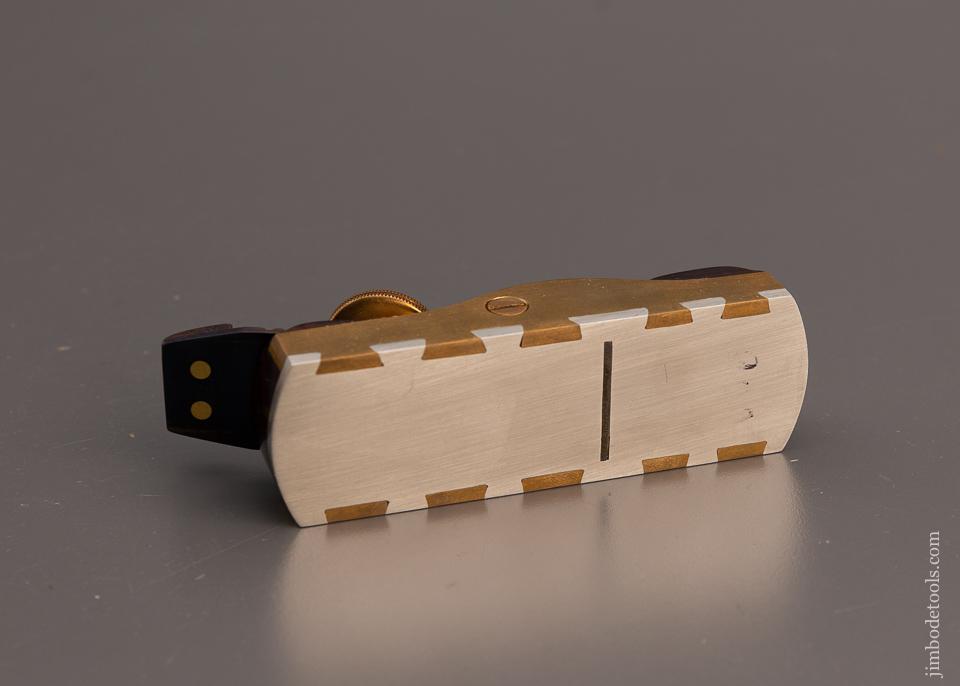 Stunning JOHN HEINZ Dovetailed Miter Plane with Rosewood Infill - 100338