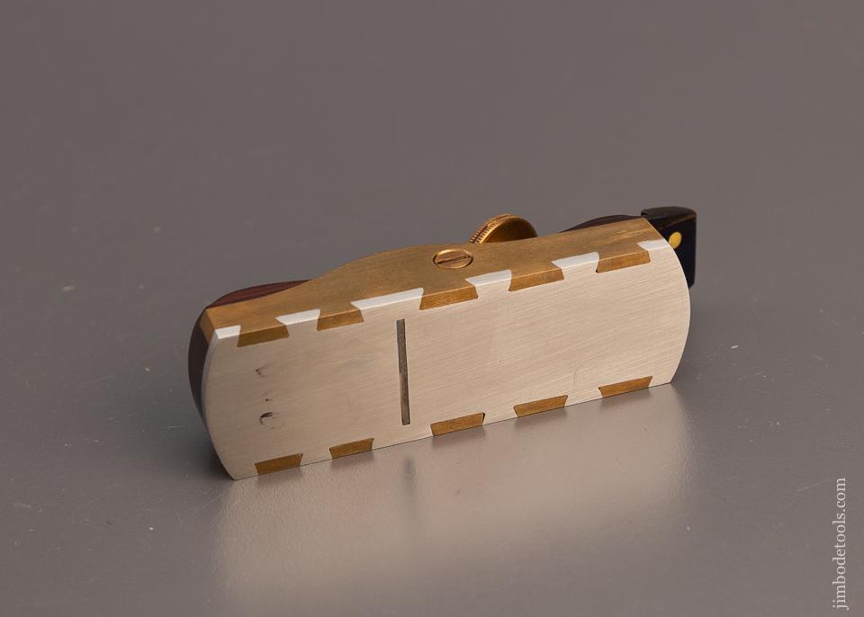 Stunning JOHN HEINZ Dovetailed Miter Plane with Rosewood Infill - 100338