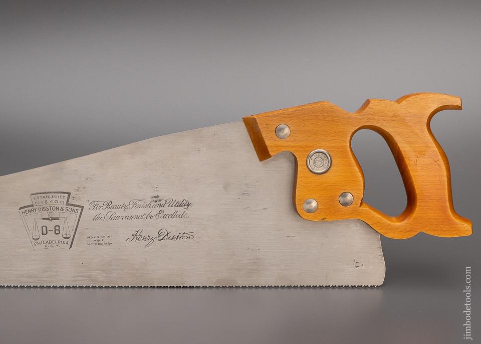 DISSTON D-8 Hand Saw - 100394