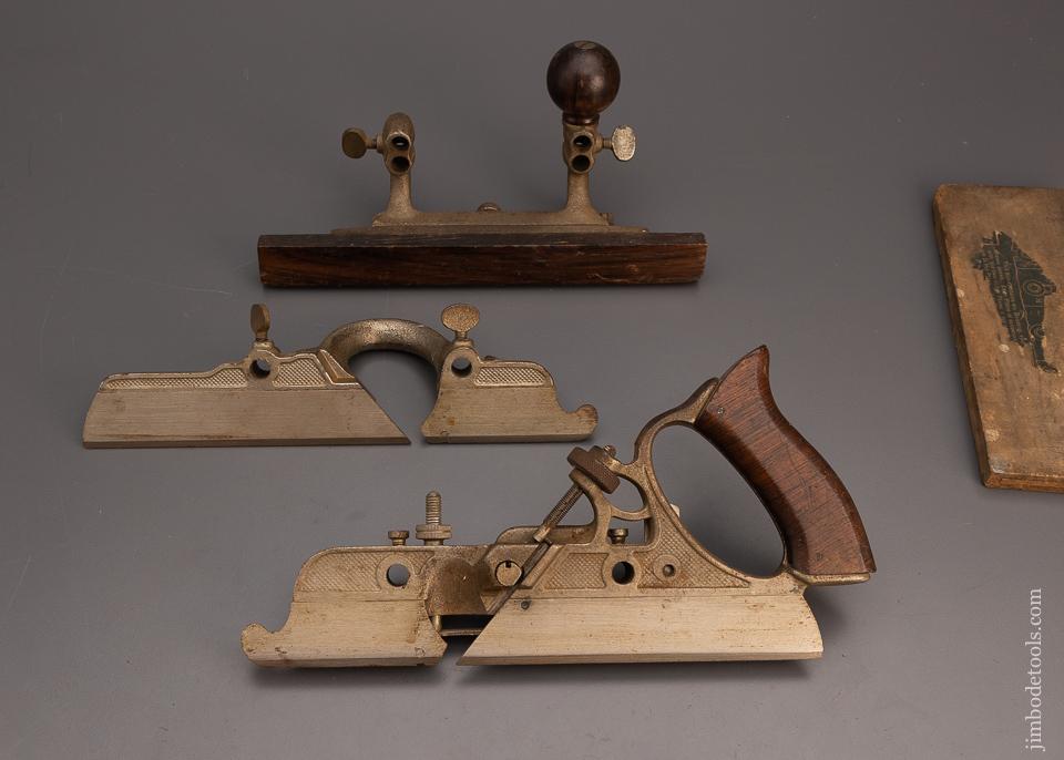 Excellent User Sweetheart STANLEY No. 45 Combination Plane with 21 Cutters & All 5 Stops - 100422