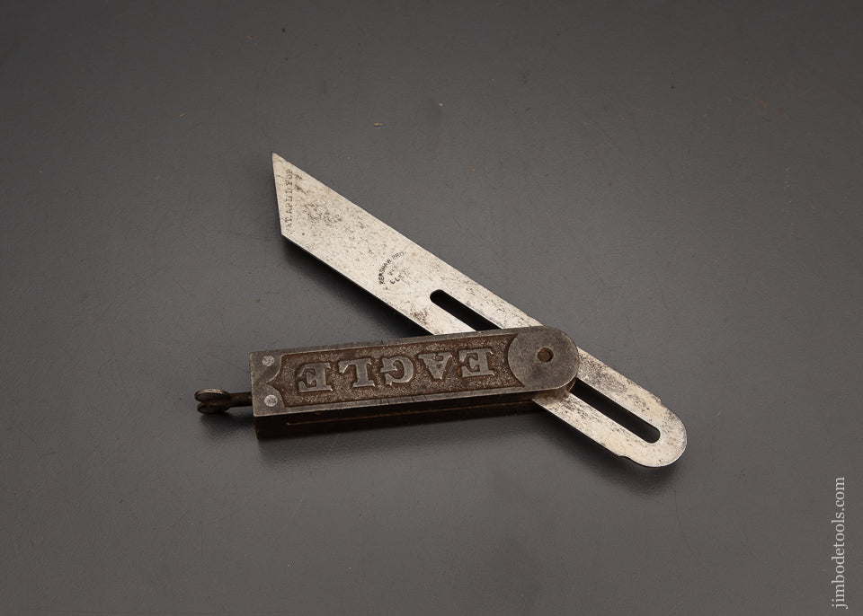 Baby Bevel EAGLE Embossed KERSHAW BROS. 6 Inch Size Extra Fine - 100437