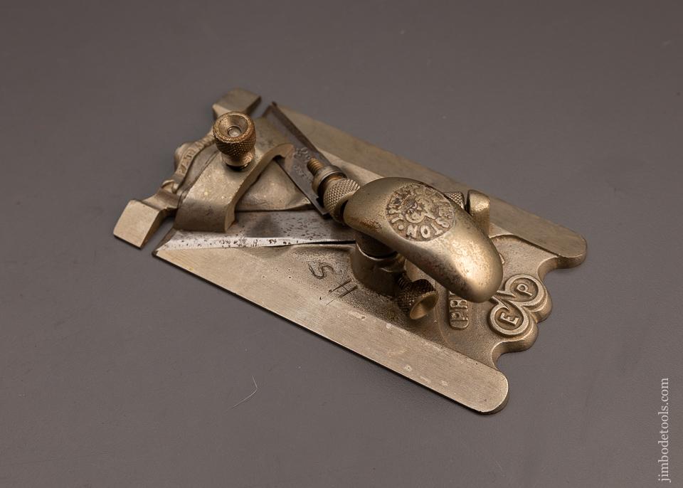 Astonishing PRESTON PATENT No. 1369 Double Side Rabbet Plane - 100438