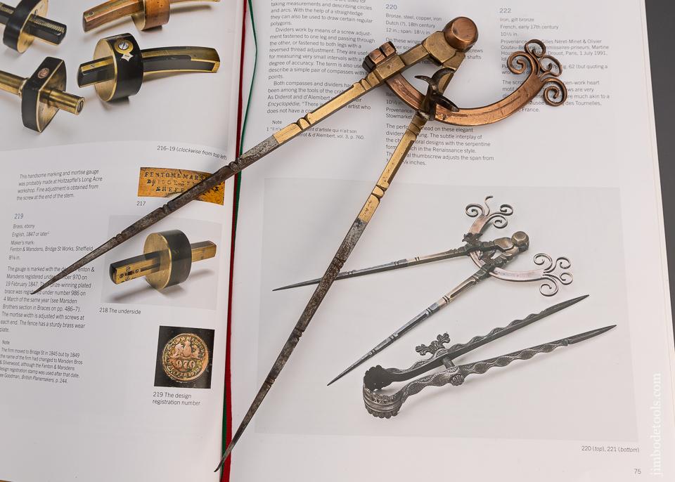 Remarkable 11 Inch Fancy Dutch Dividers Pictured in DAVID RUSSELL’S Book - 100439