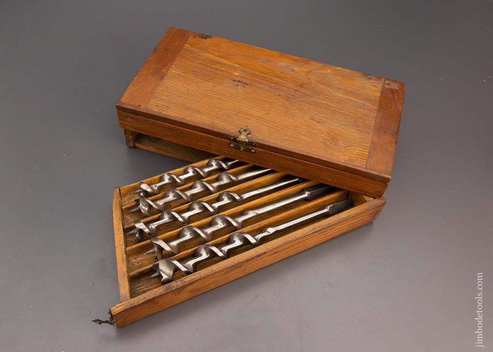 IRWIN Set 32 1/2 Quarters Solid-Center Stem Auger Bits in Box - 100444