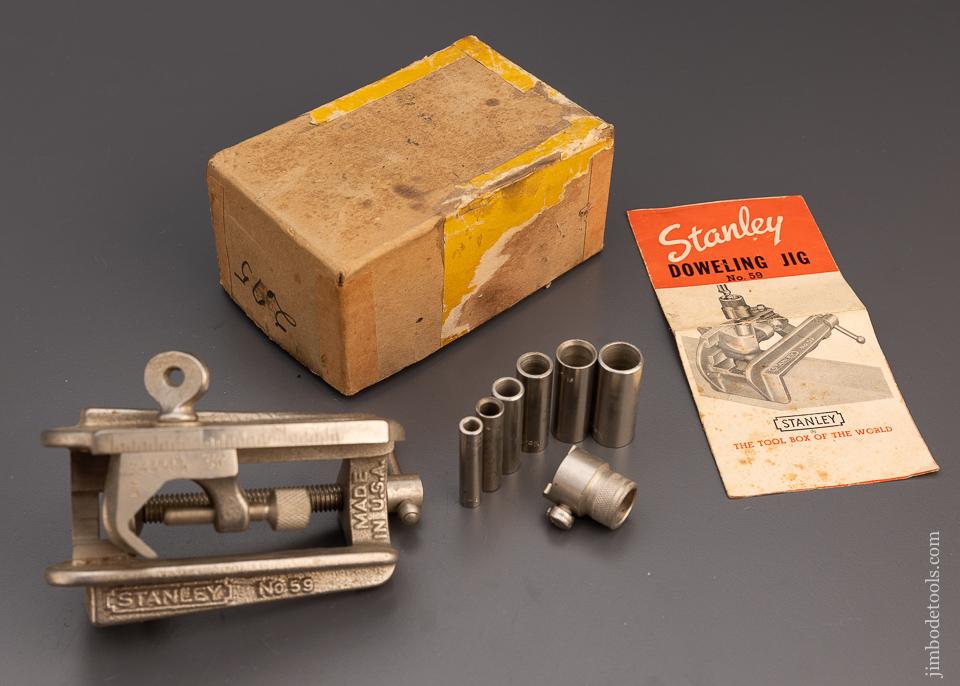 STANLEY No. 59 Doweling Jig 100% Complete - 100475