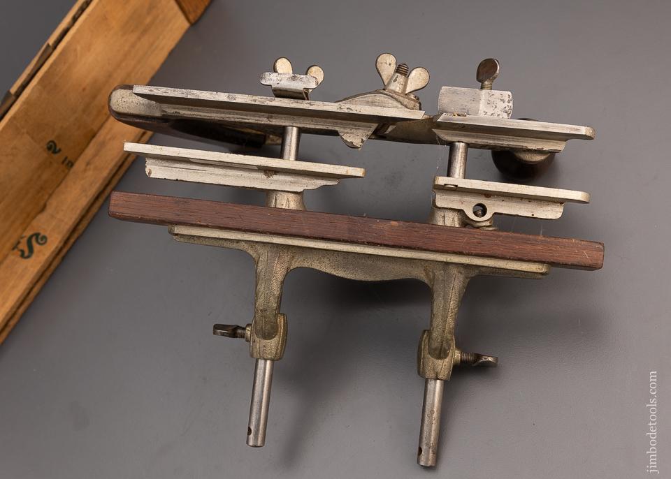 Extra Fine STANLEY No. 46 Skew Plow Plane Complete with 11 Cutters - 100489