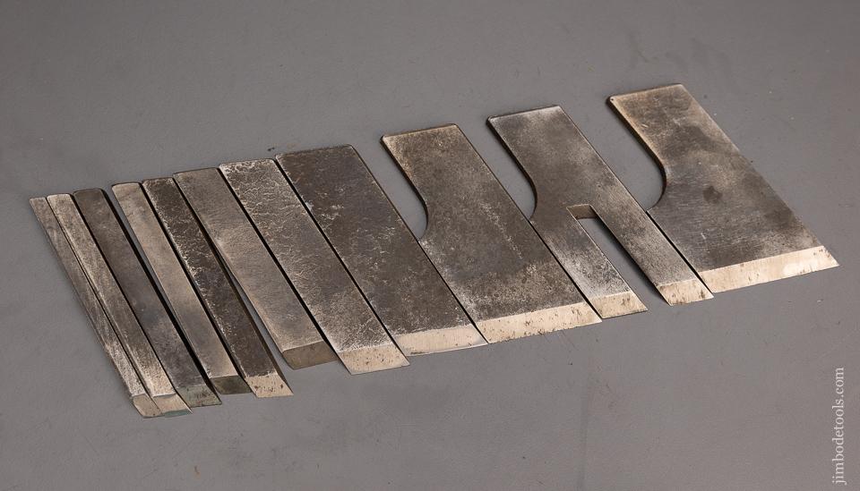 Extra Fine STANLEY No. 46 Skew Plow Plane Complete with 11 Cutters - 100489