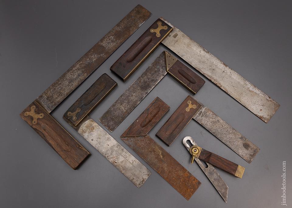 7 Rosewood Squares - 100495