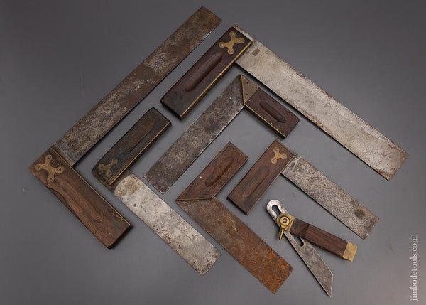 7 Rosewood Squares - 100495