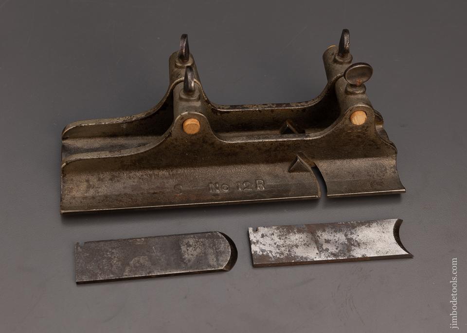 STANLEY No. 12 Hollow and Round Bottoms with Irons for Stanley No. 45 Combination Plane - 100497