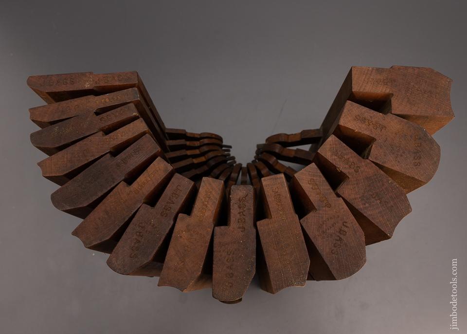 Very Crisp Set of Hollow & Round Planes by WILSON NEWCASTLE 1881-1935 - 100523