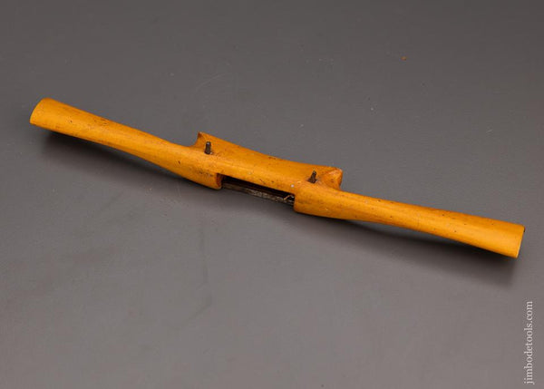 Fine 10 1/2 Inch MARPLES Boxwood Spoke Shave ROUND Bottom - 100552