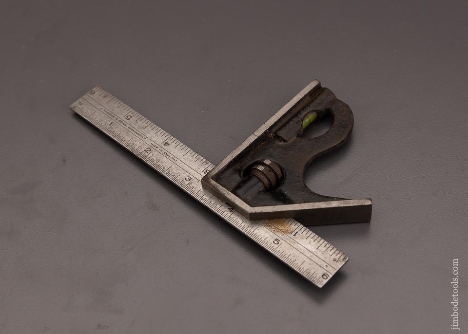 J. RABONE & SONS No. 1902 Six Inch Combination Square - 100554