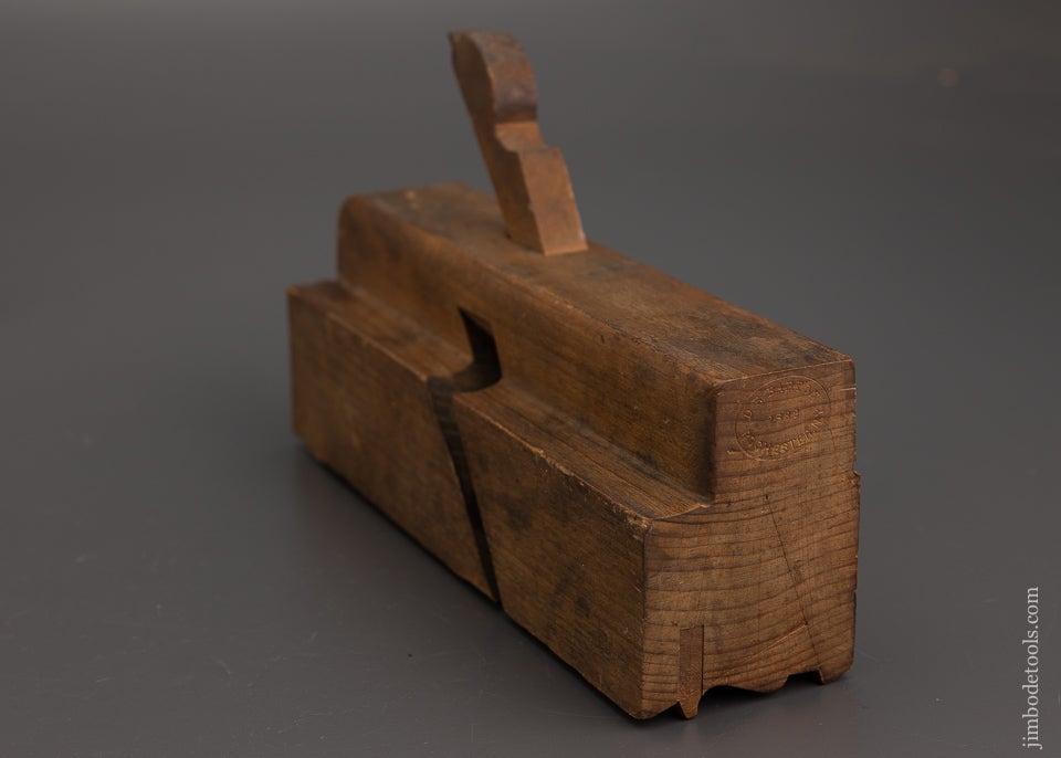 Extra Wide Crispy Complex Moulding Plane D.R. BARTON 1832 - 100281