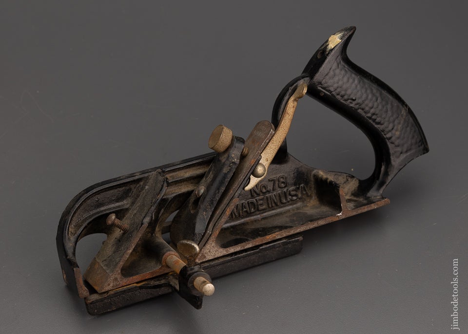 Complete & Fine STANLEY No. 78 Rabbet Plane - 100592