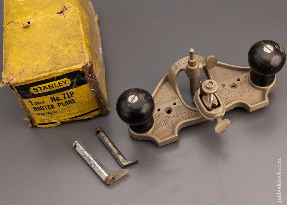 STANLEY No. 71P Router Plane in Box - 100610