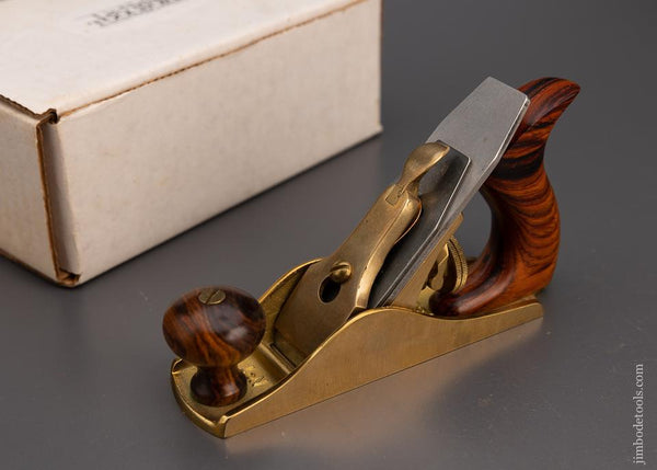 Mint in Box LIE NIELSEN No. 1 Smooth Plane with Cocobolo Handles - 100621