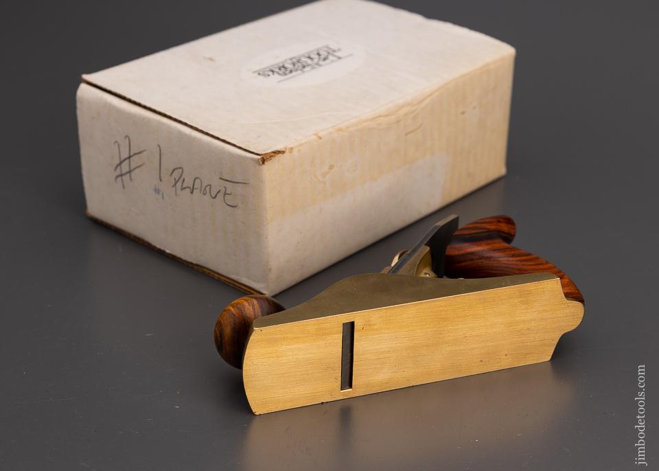 Mint in Box LIE NIELSEN No. 1 Smooth Plane with Cocobolo Handles - 100621