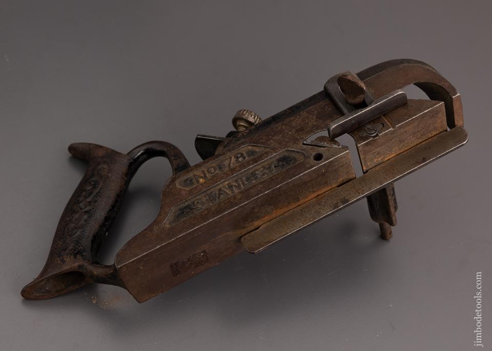 Good User Complete STANLEY No. 78 Rabbet Plane - 100623