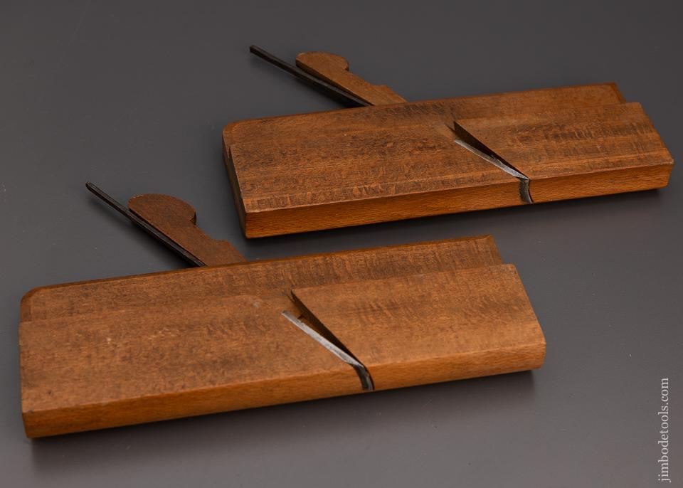 HOBDAY CHATHAM Pair of Hollow & Round Planes Skewed, Crisp, Fine #10 - 100639