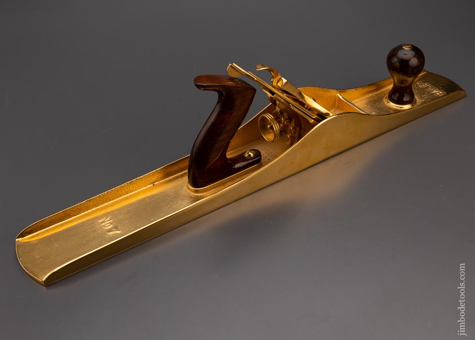 Amazing Gold Plated STANLEY No. 7 Jointer Plane - 100654