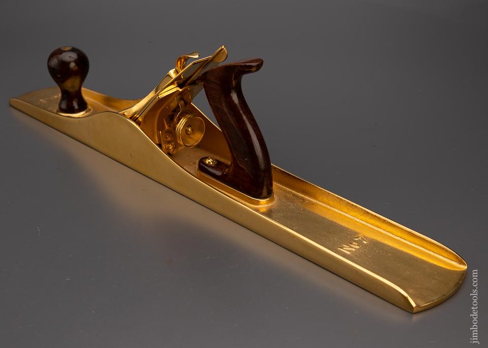 Amazing Gold Plated STANLEY No. 7 Jointer Plane - 100654
