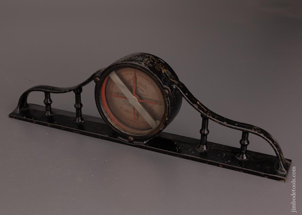 Fantastic MELICK PATENT Inclinometer Level with Gold Pinstripes - 100659