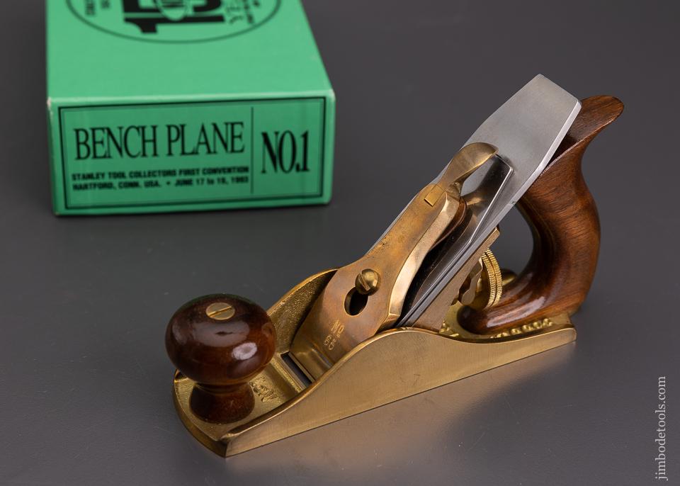STANLEY WORKS LIMITED EDITION No. 1 Smooth Plane by LIE NIELSEN Mint in Box - 100666