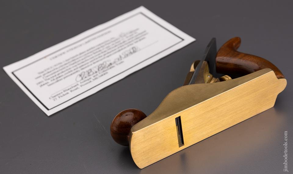 STANLEY WORKS LIMITED EDITION No. 1 Smooth Plane by LIE NIELSEN Mint in Box - 100666