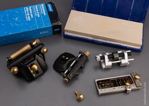 LEE VALLEY VERITAS Complete Sharpening System with Norton Stone - 100706