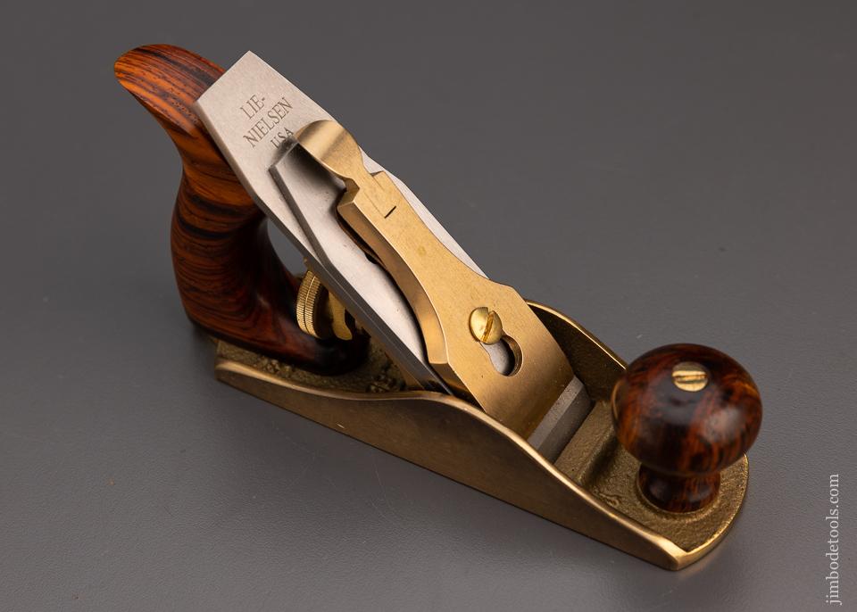 Magnificent LIE NIELSEN No. 1 Smooth Plane with Cocobolo Handles - 100709