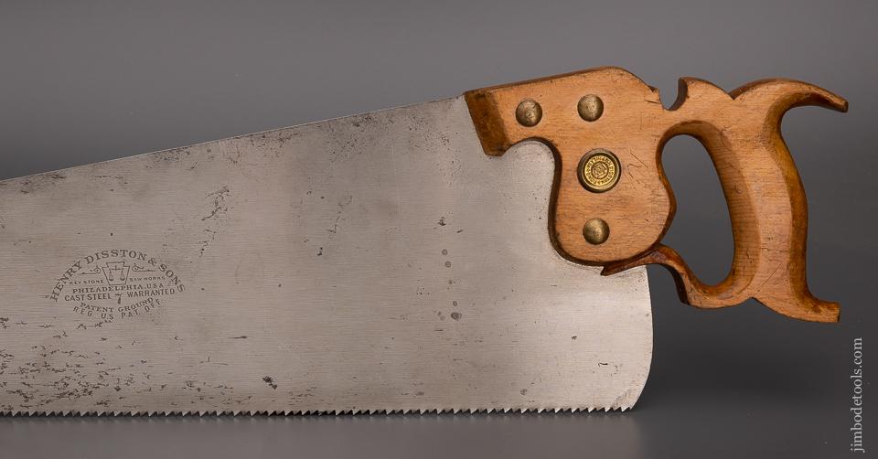 DISSTON & SONS No. 7 Hand Saw - 100744