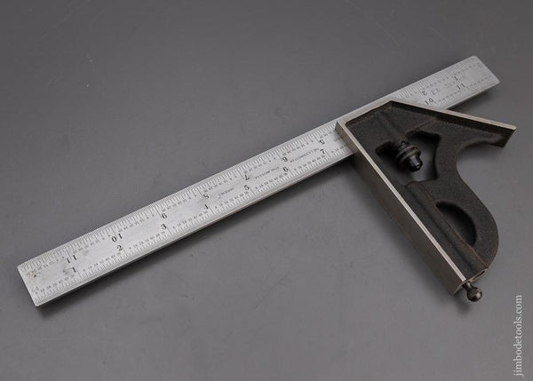 12 Inch STARRETT Combination Square Near Mint - 100773
