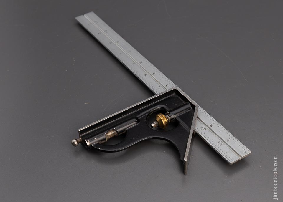 12 Inch STARRETT Combination Square Near Mint - 100774