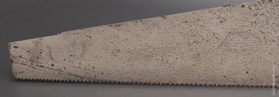 DISSTON & SONS No. 7 Hand Saw Near New! - 100777